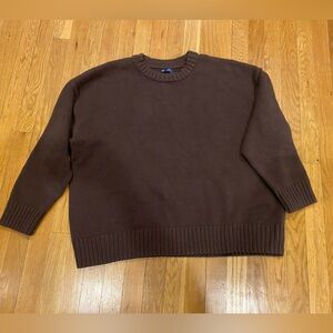 GAP Chocolate Crewneck Sweater